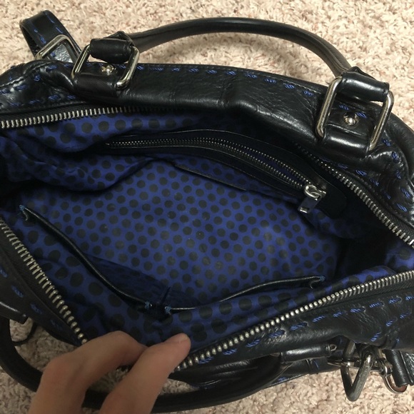 Black leather Rebecca Minkoff purse - Picture 4 of 5